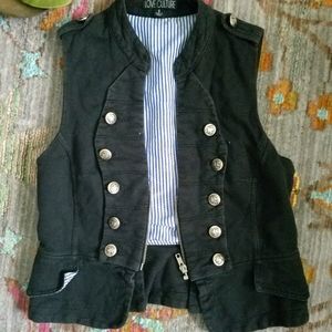 Love Culture Military Style Vest